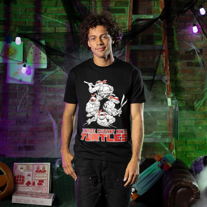 RSVLTS Nickelodeon Crewneck T-shirt Teenage Mutant Ninja Turtles "OG TMNT" – Crewneck Tee Teenage Mutant Ninja Turtles "OG TMNT" – Crewneck Tee