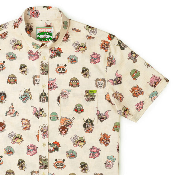 RSVLTS XS Nickelodeon Short Sleeve Shirt Teenage Mutant Ninja Turtles "Radical Ink" – KUNUFLEX Short Sleeve Shirt Teenage Mutant Ninja Turtles "Radical Ink" – KUNUFLEX Short Sleeve Shirt