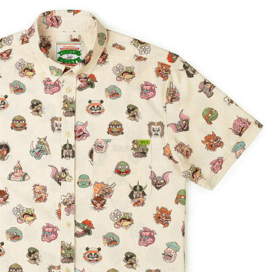 RSVLTS XS Nickelodeon Short Sleeve Shirt Teenage Mutant Ninja Turtles "Radical Ink" – KUNUFLEX Short Sleeve Shirt Teenage Mutant Ninja Turtles "Radical Ink" – KUNUFLEX Short Sleeve Shirt