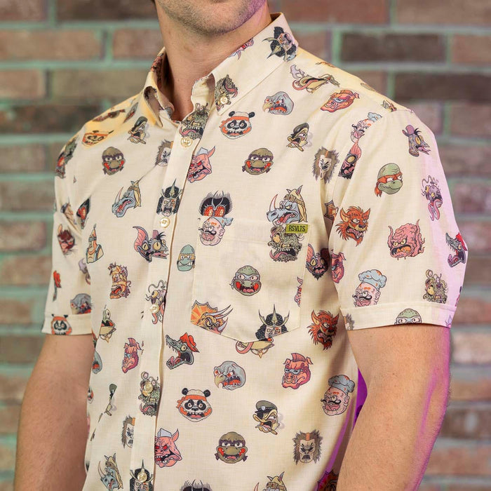 RSVLTS Nickelodeon Short Sleeve Shirt Teenage Mutant Ninja Turtles "Radical Ink" – KUNUFLEX Short Sleeve Shirt Teenage Mutant Ninja Turtles "Radical Ink" – KUNUFLEX Short Sleeve Shirt