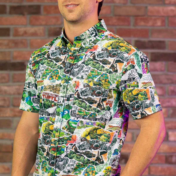 RSVLTS Nickelodeon Short Sleeve Shirt Teenage Mutant Ninja Turtles "Tubular Since '84" – KUNUFLEX Short Sleeve Shirt Teenage Mutant Ninja Turtles "Tubular Since '84" – KUNUFLEX Short Sleeve Shirt