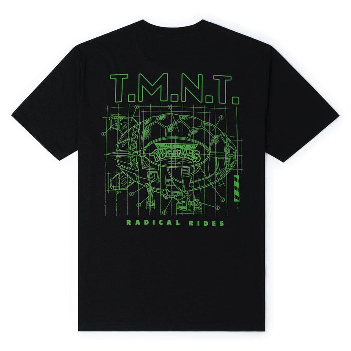 RSVLTS Nickelodeon Crewneck T-shirt Teenage Mutant Ninja Turtles "Turtle Blimp" – Crewneck Tee Teenage Mutant Ninja Turtles "Turtle Blimp" – Crewneck Tee