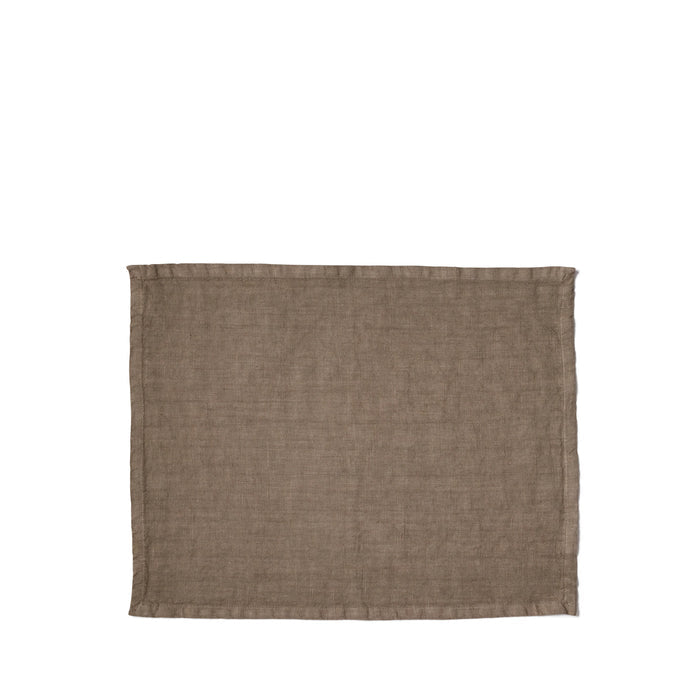 Tela Placemat in Fango Brown (Set of 4)