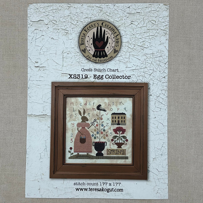 Teresa Kogut - Egg Collector - Booklet Chart and/or Roxy Floss Conversion