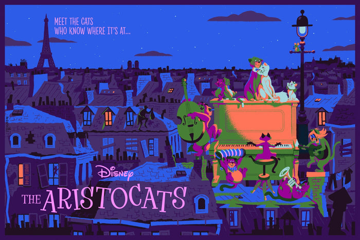 The Aristocats (Variant) Poster