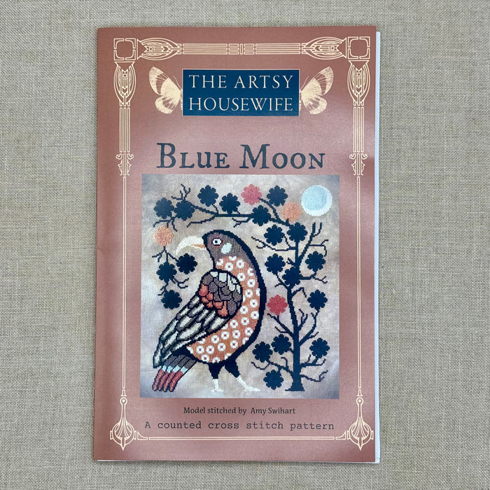 The Artsy Housewife - Blue Moon - Chart and/or Roxy Floss Conversion