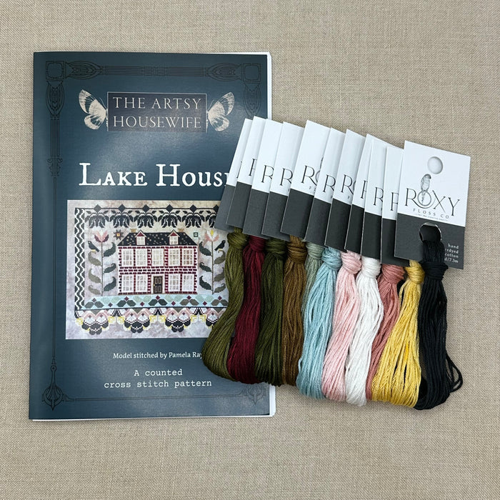The Artsy Housewife - Lake House - Chart and/or Roxy Floss Conversion
