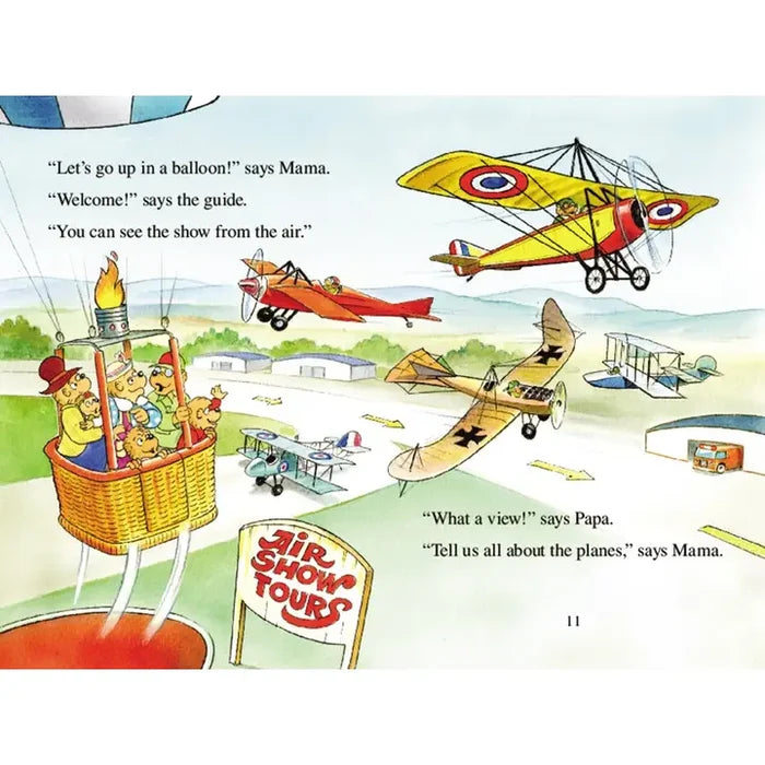 The Berenstain Bears Take Off: I Can Read Level 1 Paperback Book