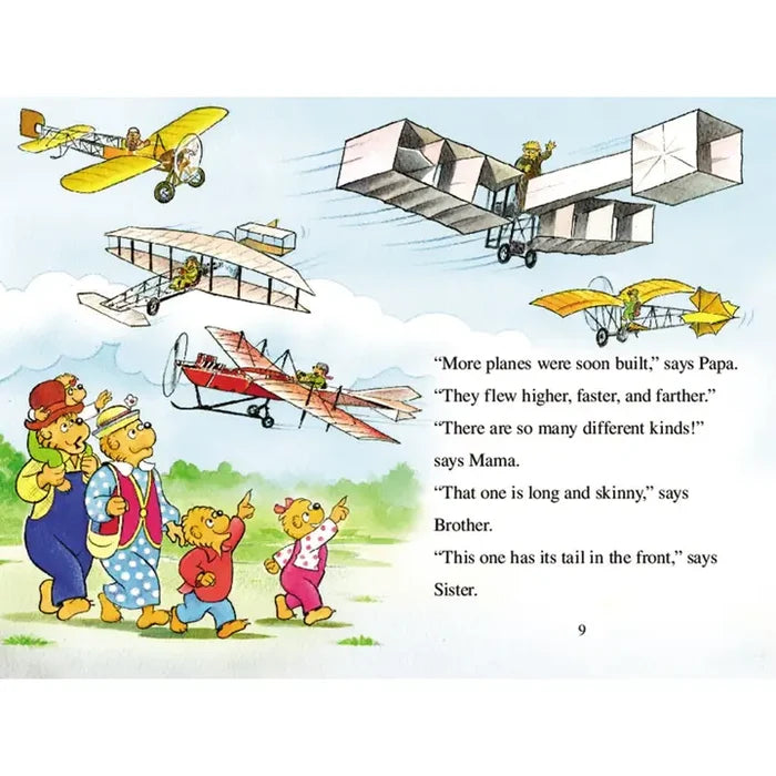The Berenstain Bears Take Off: I Can Read Level 1 Paperback Book