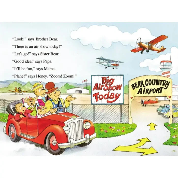 The Berenstain Bears Take Off: I Can Read Level 1 Paperback Book