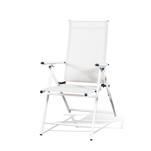 The Garden Collection Textilene Multi Position Chair - Terracotta