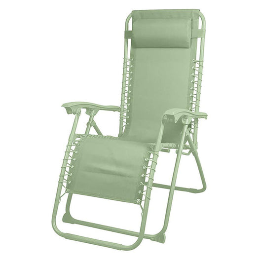 The Garden Collection Zero Gravity Relaxing Chair - Light Green