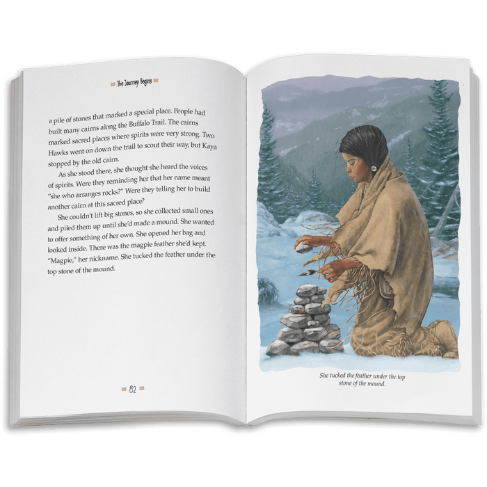 The Journey Begins: Kaya Book 1  (Historical Characters)