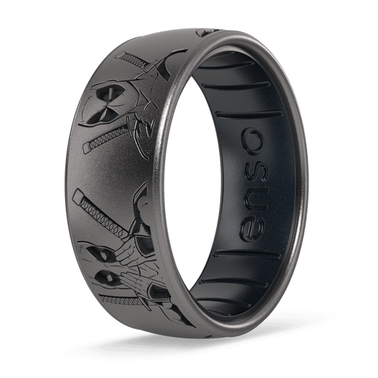 The Many Moods of Deadpool Marvel Ring - Platinum