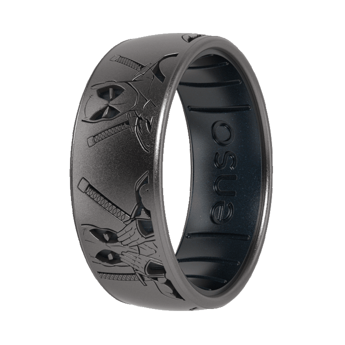 The Many Moods of Deadpool Marvel Ring - Platinum