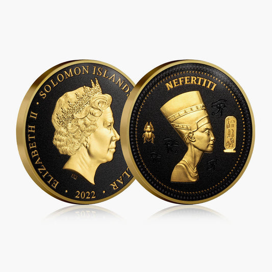 The Mysteries of Ancient Egypt Nefertiti Half Dollar Coin