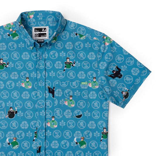 RSVLTS XS RSVLTS The Office "Recyclops" – Recycled KUNUFLEX Short Sleeve Shirt