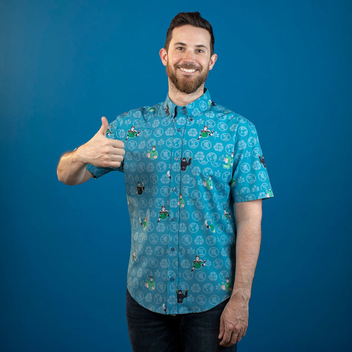 RSVLTS RSVLTS The Office "Recyclops" – Recycled KUNUFLEX Short Sleeve Shirt