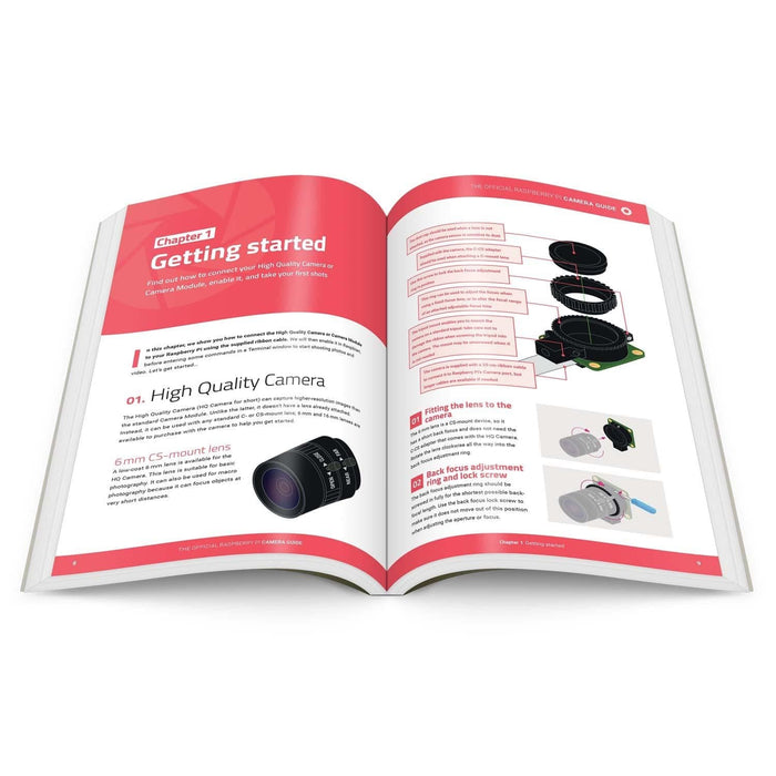 The Official Raspberry Pi Camera Guide [Discontinued] by Raspberry Pi Press - The Pi Hut