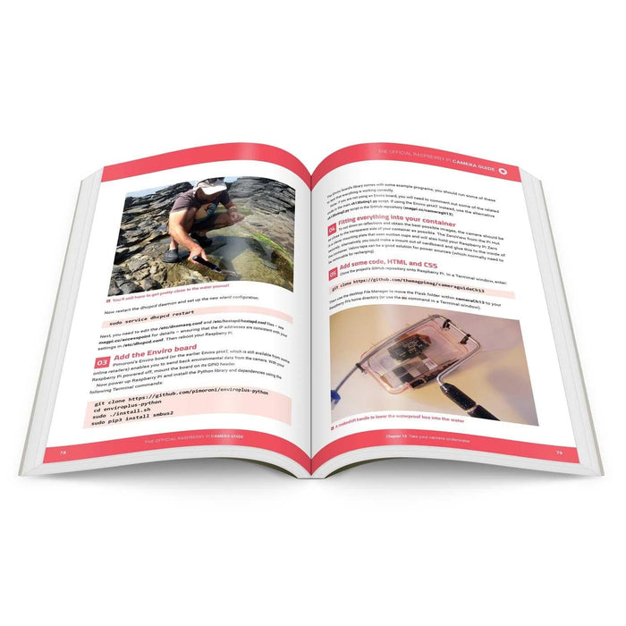 The Official Raspberry Pi Camera Guide [Discontinued] by Raspberry Pi Press - The Pi Hut