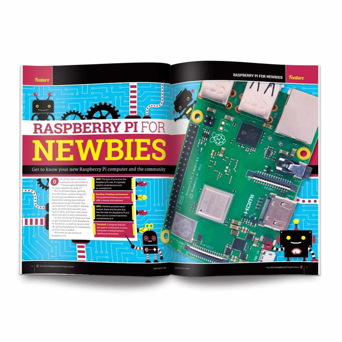 The Official Raspberry Pi Projects Book - Volume 4 [Discontinued] by Raspberry Pi Press - The Pi Hut