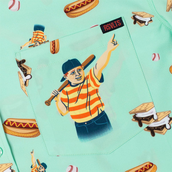 RSVLTS The Sandlot Short Sleeve Shirt The Sandlot "The Great Hambino" – KUNUFLEX Short Sleeve Shirt The Sandlot "The Great Hambino" – KUNUFLEX Short Sleeve Shirt