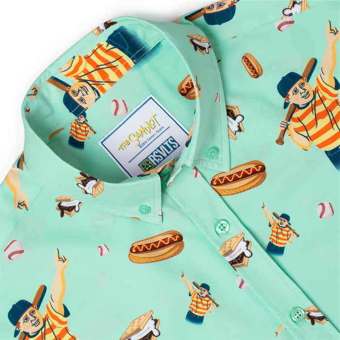 RSVLTS The Sandlot Short Sleeve Shirt The Sandlot "The Great Hambino" – KUNUFLEX Short Sleeve Shirt The Sandlot "The Great Hambino" – KUNUFLEX Short Sleeve Shirt