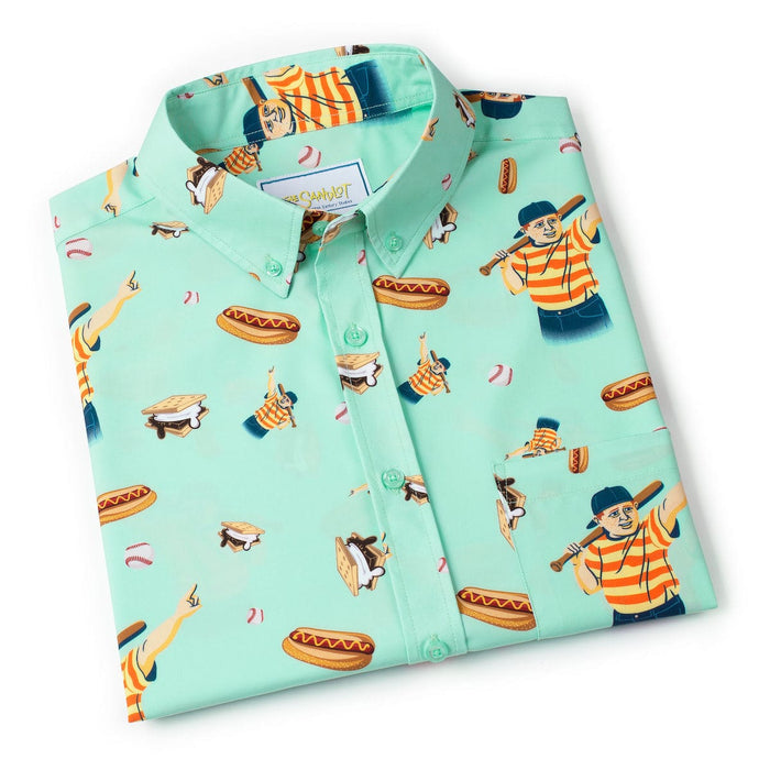 RSVLTS The Sandlot Short Sleeve Shirt The Sandlot "The Great Hambino" – KUNUFLEX Short Sleeve Shirt The Sandlot "The Great Hambino" – KUNUFLEX Short Sleeve Shirt