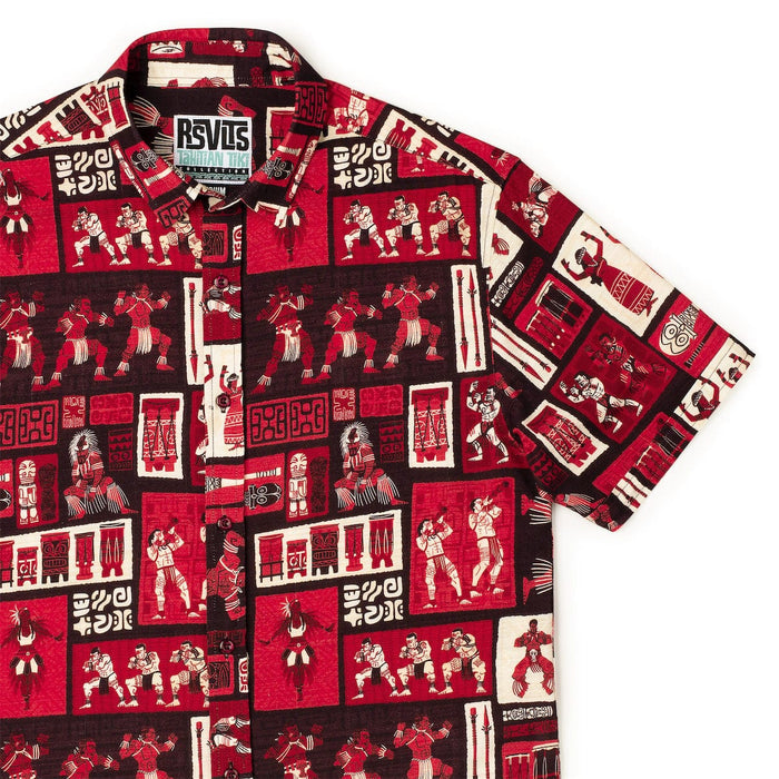 RSVLTS XXS RSVLTS Bamboo Short Sleeve Shirt The Spirit of Polynesia – Bamboo Short Sleeve Shirt The Spirit of Polynesia – Bamboo Short Sleeve Shirt