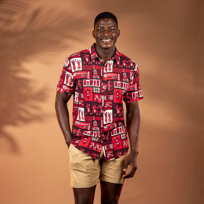 RSVLTS RSVLTS Bamboo Short Sleeve Shirt The Spirit of Polynesia – Bamboo Short Sleeve Shirt The Spirit of Polynesia – Bamboo Short Sleeve Shirt