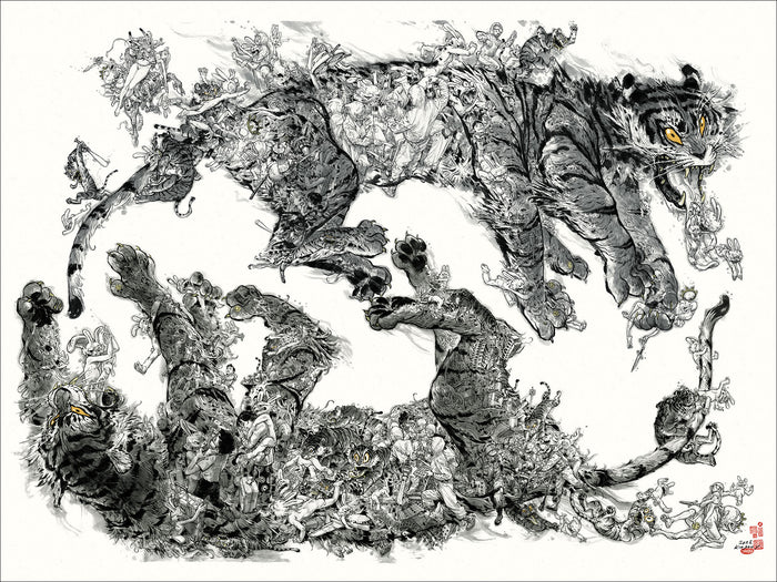 The Tiger's Hunt: An Approach Unveiled Poster
