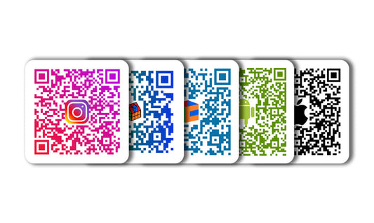 TheCubicle QR Code Logo Pack 1 - 3x3