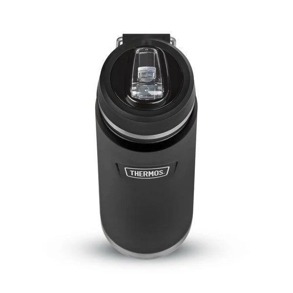 Thermos Icon Flip Lid Water Bottle - Granite Black | 1.2L