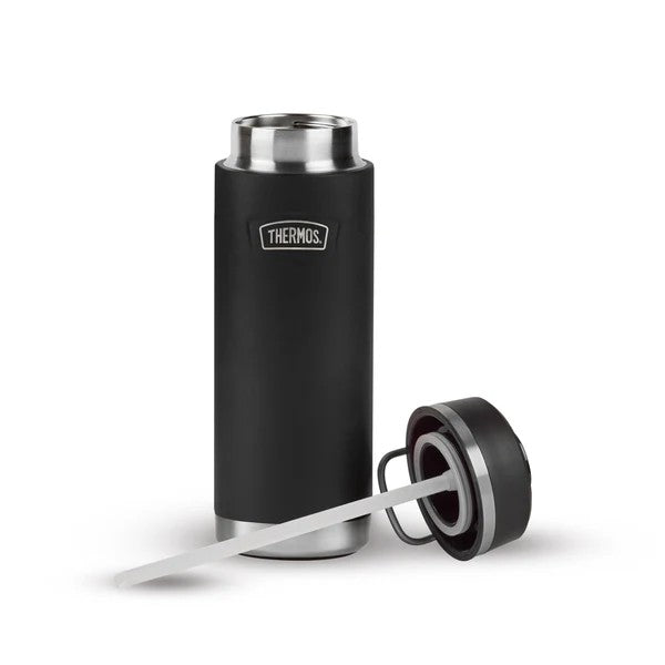 Thermos Icon Flip Lid Water Bottle - Granite Black | 940ml