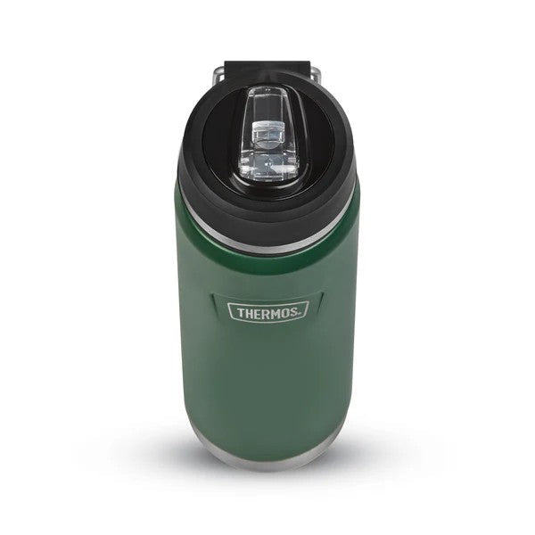 Thermos Icon Flip Lid Water Bottle - Rock Cap Green | 1.2L