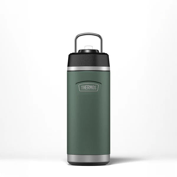 Thermos Icon Flip Lid Water Bottle - Rock Cap Green | 530ml