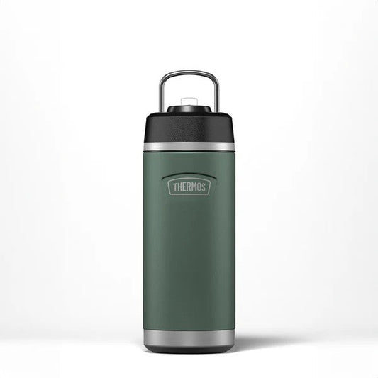 Thermos Icon Flip Lid Water Bottle - Rock Cap Green | 530ml