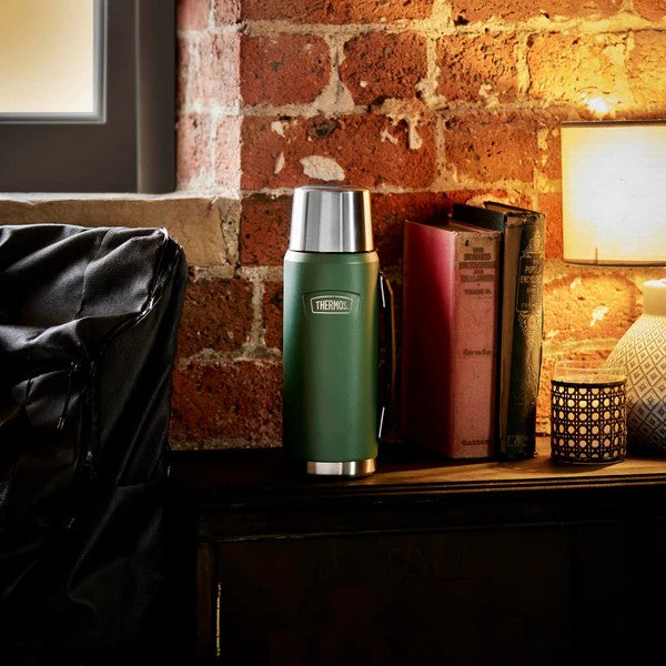 Thermos Icon Series Flask - Rock Cap Green | 1.2L