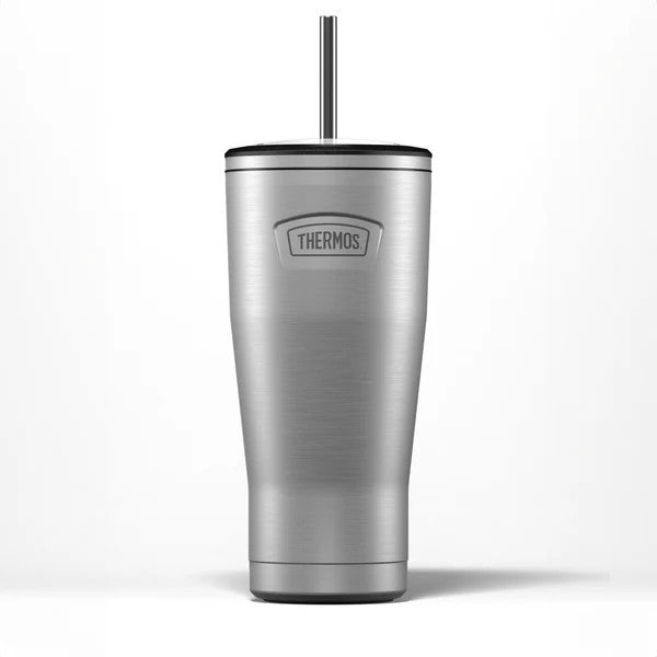 Thermos Icon Straw Cup Water Bottle - Stainless Steel | 710ml