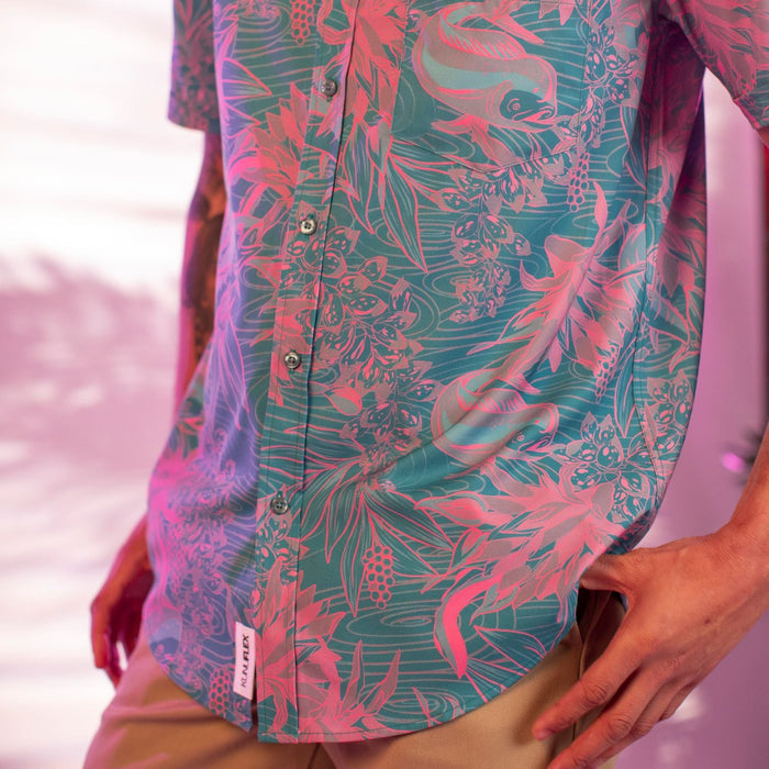 RSVLTS RSVLTS “They Are What’s Called a Trophy Fish" – KUNUFLEX Short Sleeve Shirt