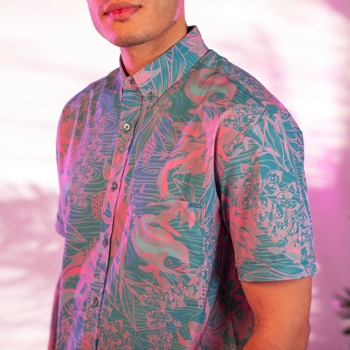 RSVLTS RSVLTS “They Are What’s Called a Trophy Fish" – KUNUFLEX Short Sleeve Shirt