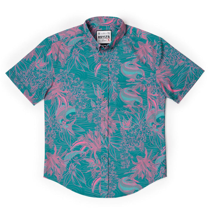 RSVLTS RSVLTS Fish "Well, Yeah It's a Trophy Fish" _ KUNUFLEX Short Sleeve Shirt