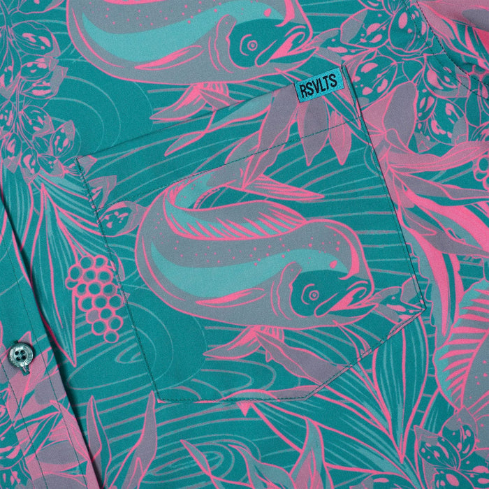 RSVLTS RSVLTS Fish "Well, Yeah It's a Trophy Fish" _ KUNUFLEX Short Sleeve Shirt