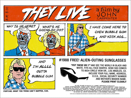They Live Poster