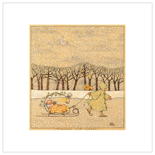 Through the Woods Fine Art Print