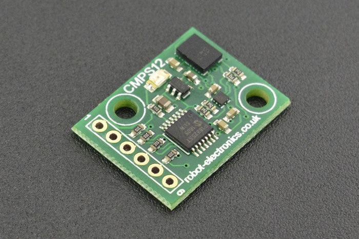 Tilt Compensated Magnetic Compass (CMPS12) by The Pi Hut - The Pi Hut