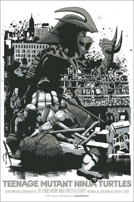 TMNT  Variant Jeff Proctor poster