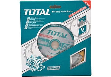 Total 60T TCT Wood Saw Blade Industrial 185mm X 20mm (7 1/4" X 25/32") TAC231413 ebuystt