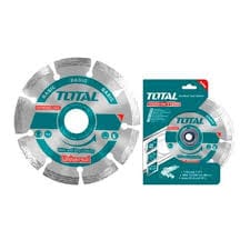 TOTAL DRY DIAMOND, WET AND DRY CUTTING DISC  4 1/2" X 7/8" (115 X 22MM) TAC2111153 ebuystt