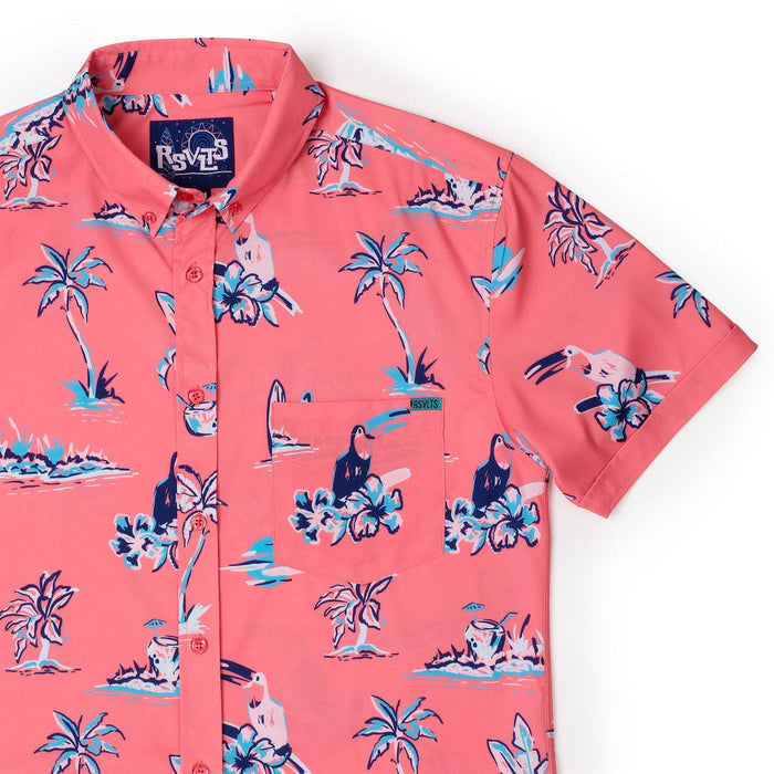 RSVLTS RSVLTS Short Sleeve Shirt Toucans Are Better Than One – KUNUFLEX Short Sleeve Shirt